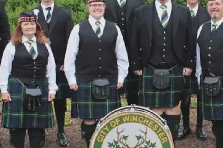 city of winchester pipeband