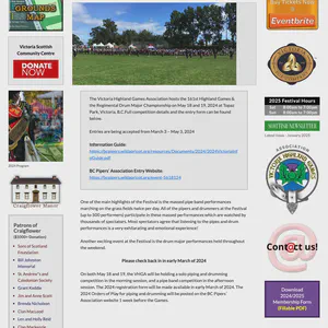 Victoria Highland Games & Celtic Festival