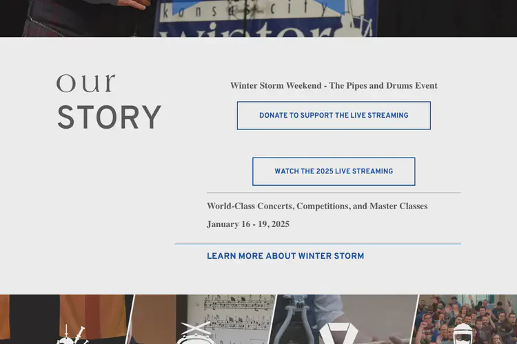 Winter Storm Weekend: The Pipes and Drums Event