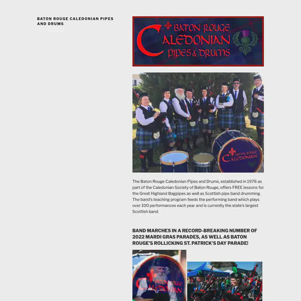 Baton Rouge Caledonian Pipes and Drums