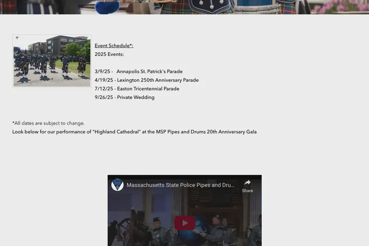Lexington 250th Anniversary Parade