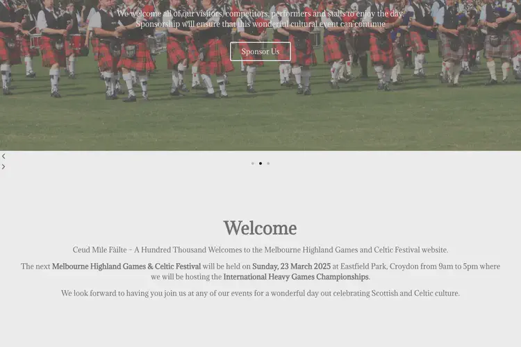 Melbourne Highland Games & Celtic Festival