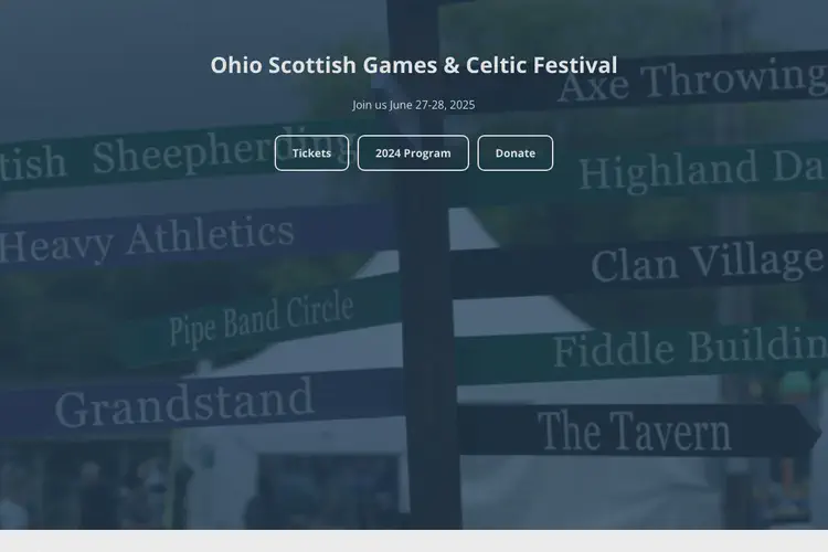 Ohio Scottish Games & Celtic Festival