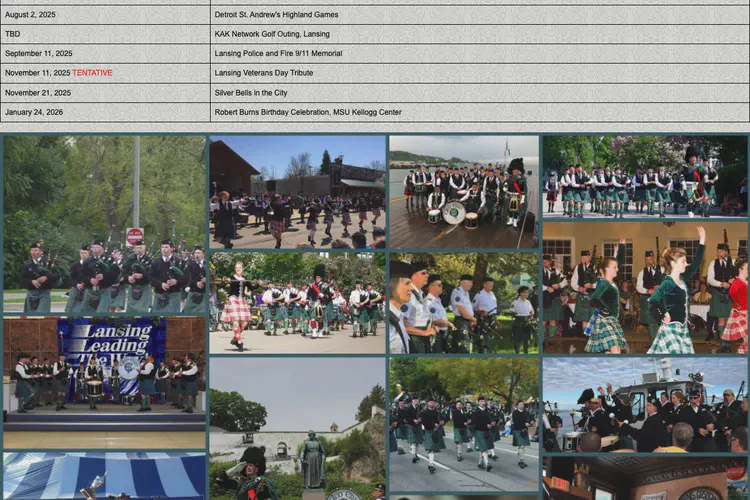 Detroit St. Andrew's Highland Games