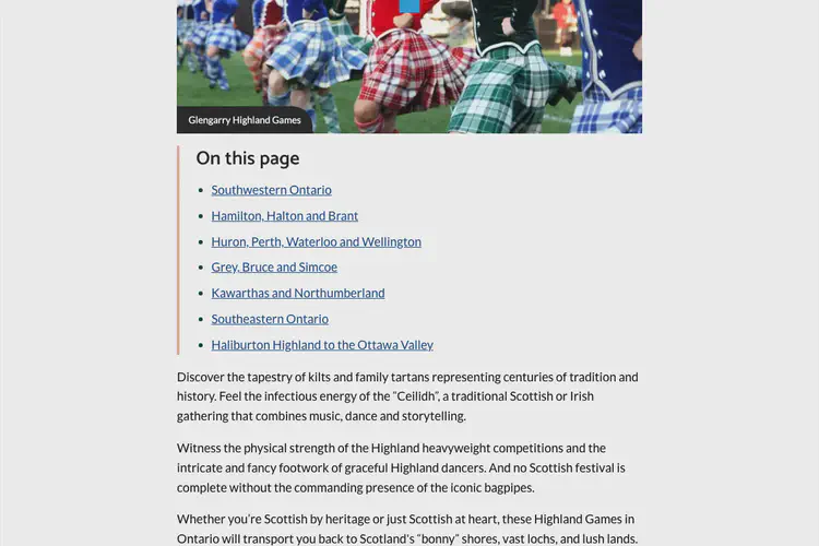 Kincardine Scottish Festival & Highland Games