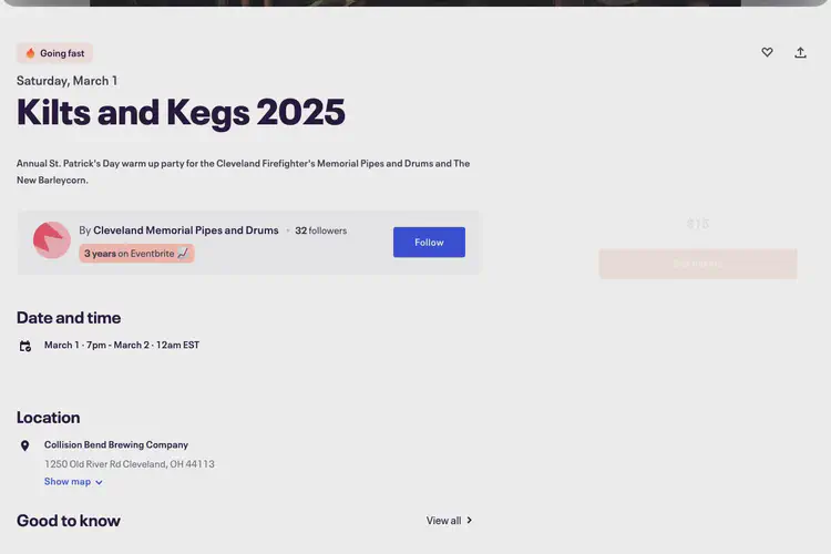 Kilts and Kegs 2025