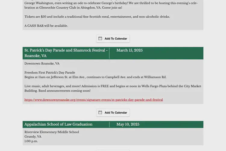 St. Patrick’s Day Parade and Shamrock Festival
