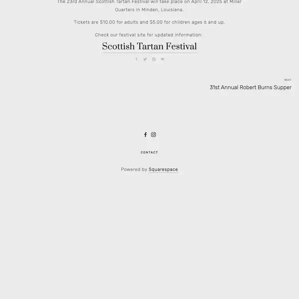 Scottish Tartan Festival