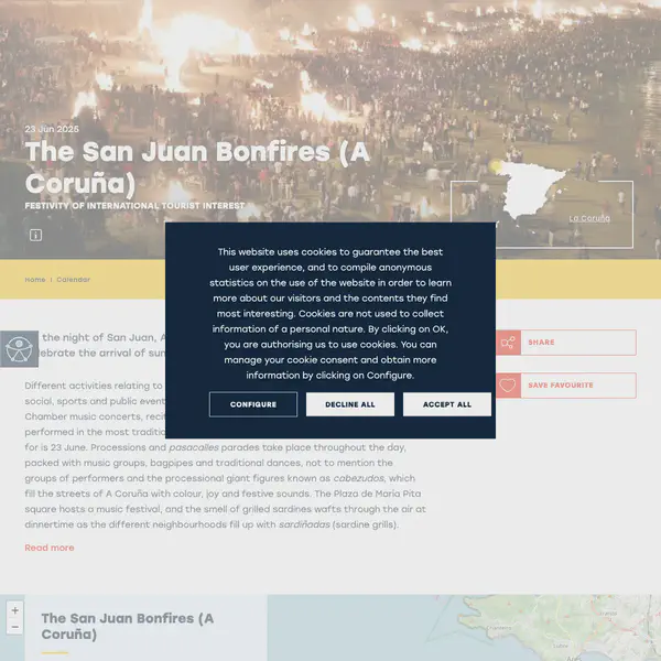 San Juan Bonfires