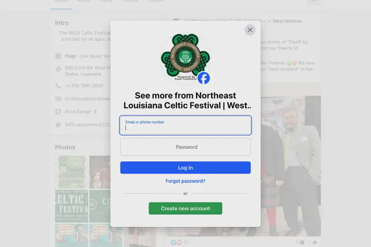 Northeast Louisiana Celtic Festival