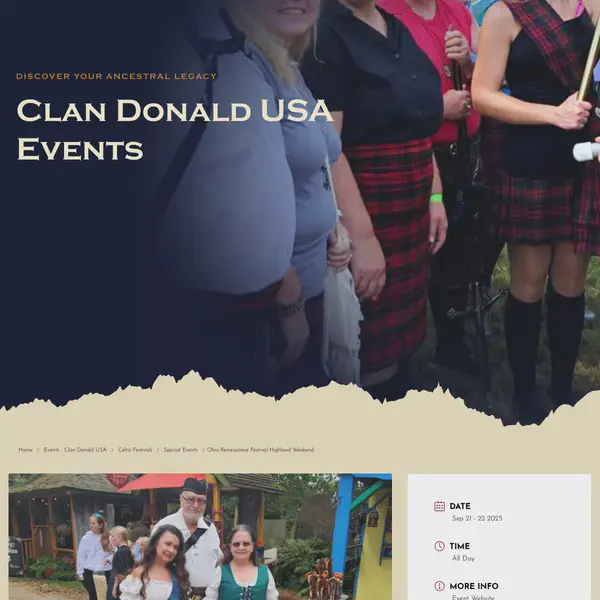 Ohio Scottish Games & Celtic Festival