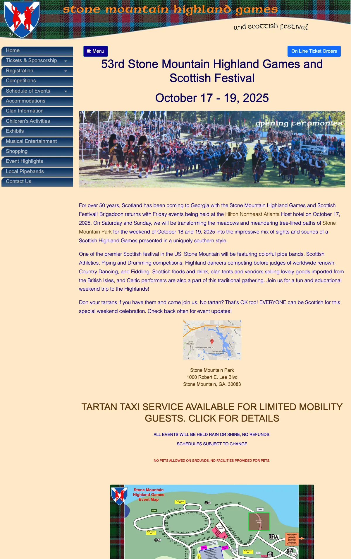 Stone Mountain Highland Games and Scottish Festival