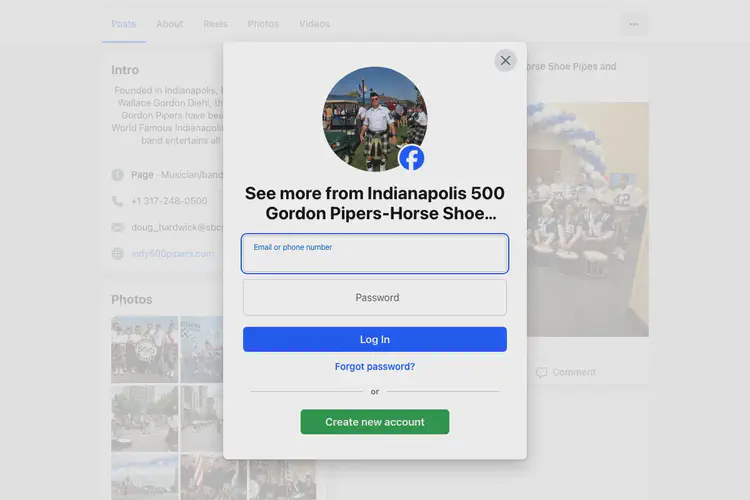 Indianapolis 500 Gordon Pipers