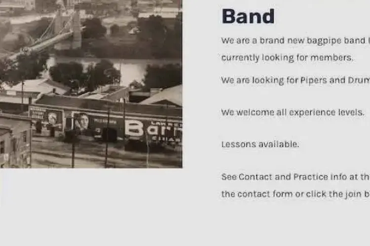 The Brazos Crossing Pipe Band