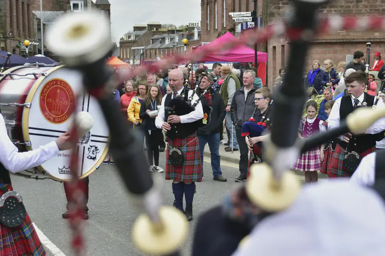 North-east pipe band making history despite lockdown with first virtual solo competition and launch ...