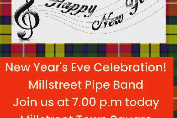 Annual Pipe Band Welcome for New Year - Millstreet.ie
