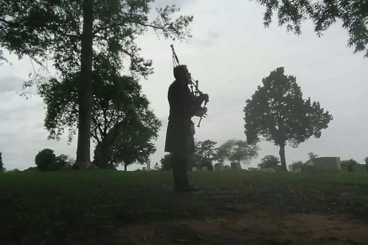 Ryan Morrison Makes A Living As A Bagpiper In Alabama