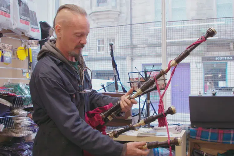 The last artisan bagpipe workshop in Scotland's capital is keeping over 600 years of heritage alive ...