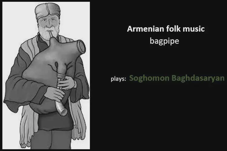 Armenian folk music (bagpipe) - Soghomon Baghdasaryan - YouTube
