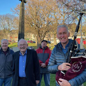 Pipe band hits the right note with help from Northumberland Freemasons