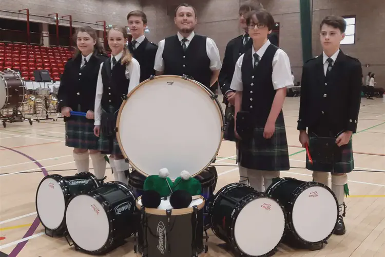 Sutherland drummers turn out for Highland youth musicians finale - Northern Times
