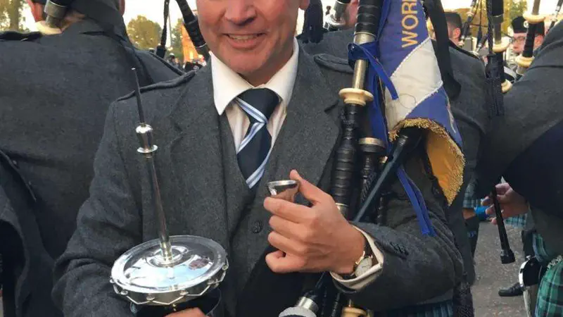 World Champion Pipe Major in Australia