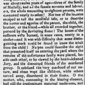 17 people are burned to death in a house in Tubber, Co. Tipperary, probably by Rockite agitators