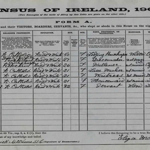 A census on this date shows the population of Ireland to be 4,458,775; this is the last census to be taken on the basis of baronies