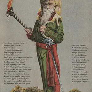 Dr. William Price self styled Welsh Druid and Chartist, dies