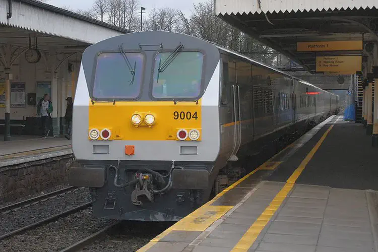The Dublin-Belfast railway line is completed
