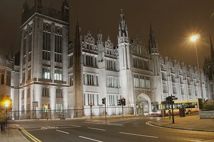 Marischal College, second University in Aberdeen, founded.