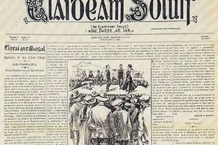 First issue of Gaelic Leagues An Claidheamh Soluis is published