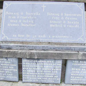 Eight republican prisoners are executed by use of a mine at Ball seedy, Co. Kerry