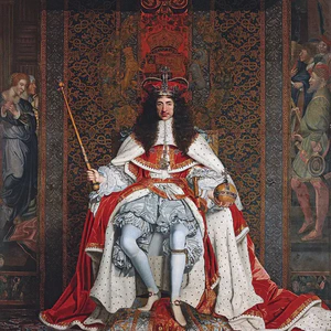 Charles II crowned at Westminster Abbey.