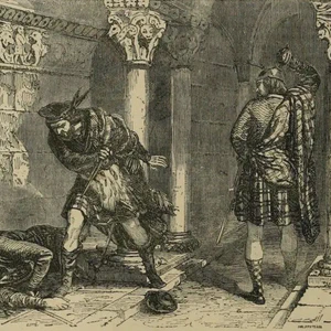 Robert the Bruce murdered Red Comyn