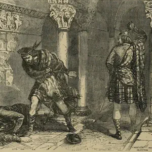 Robert the Bruce murdered Red Comyn