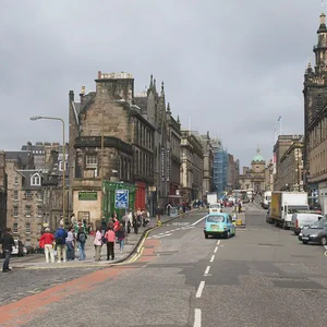 Foundation is laid for the George IV Bridge, Edinburgh