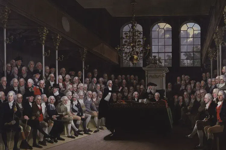Reform Bill in Irish House of Commons