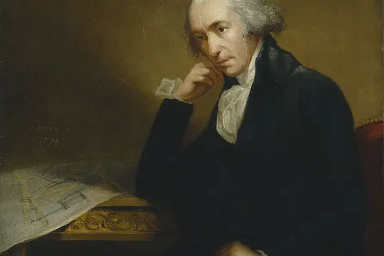 James Watt, Scottish steam engine inventor, born