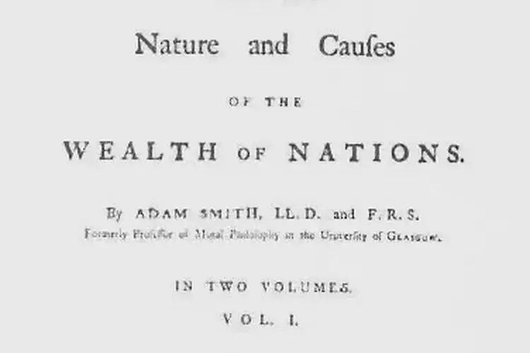 Wealth of Nations by Adam Smith published