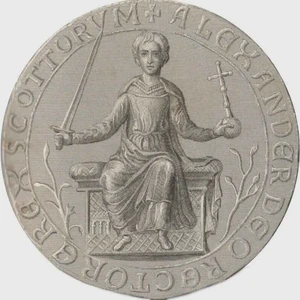 King Alexander II crowned at Scone