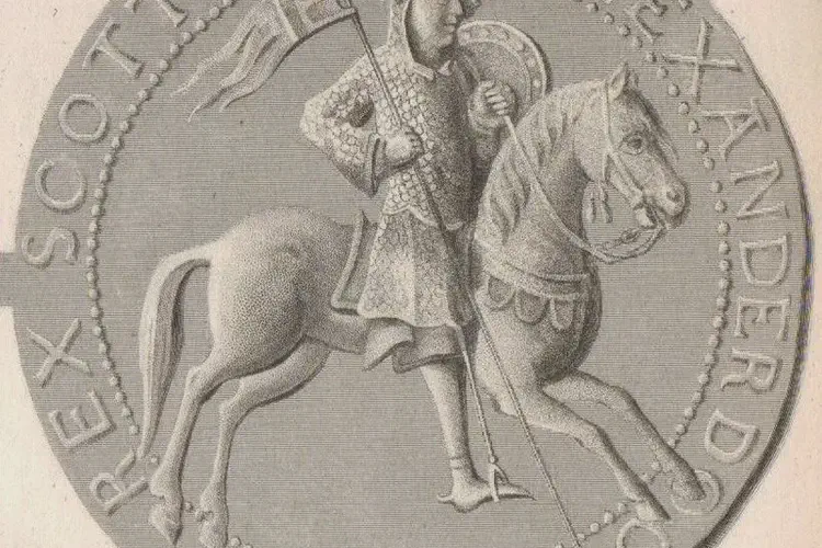 King Alexander I died at Stirling Castle, succeeded by David I.