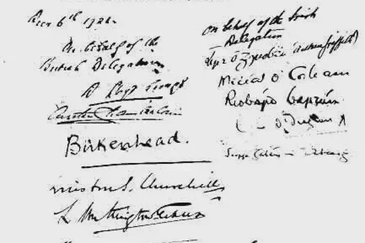 British give the Irish a deadline to accept or reject the Anglo-Irish treaty