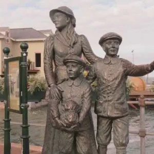 Annie Moore, 15, of County Cork, 1st Irish Immigrant through Ellis Island