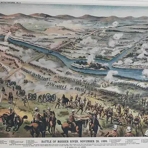 Irish units in the Boer army fight in the battle of Modder River