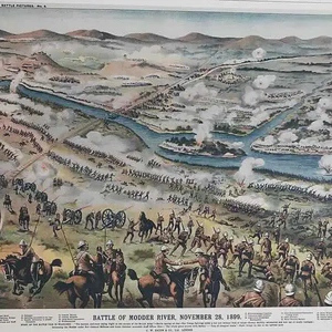 Irish units in the Boer army fight in the battle of Modder River