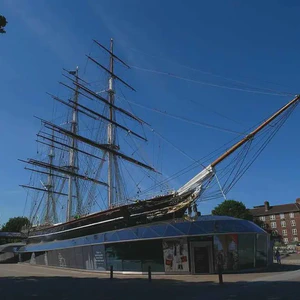 Clipper ship Cutty Sark was launched