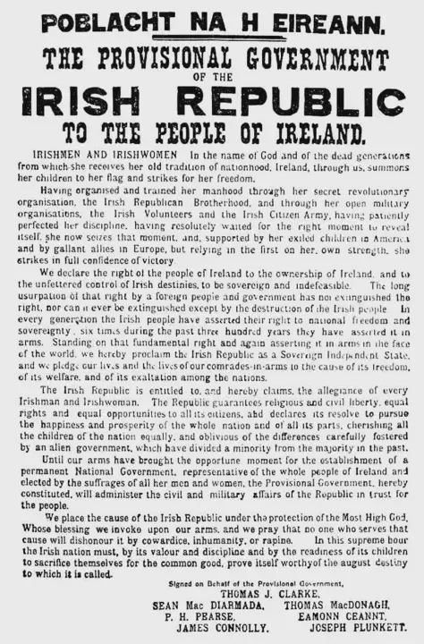 Irish Volunteers and Citizen Army seize the General Post Office (GPO) in Dublin