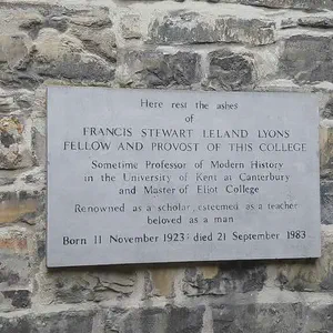 Birth of F.S.L. Lyons, historian and biographer