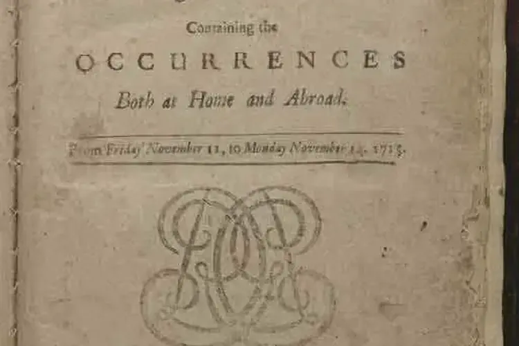 The Glasgow Courant, the citys first newspaper first printed